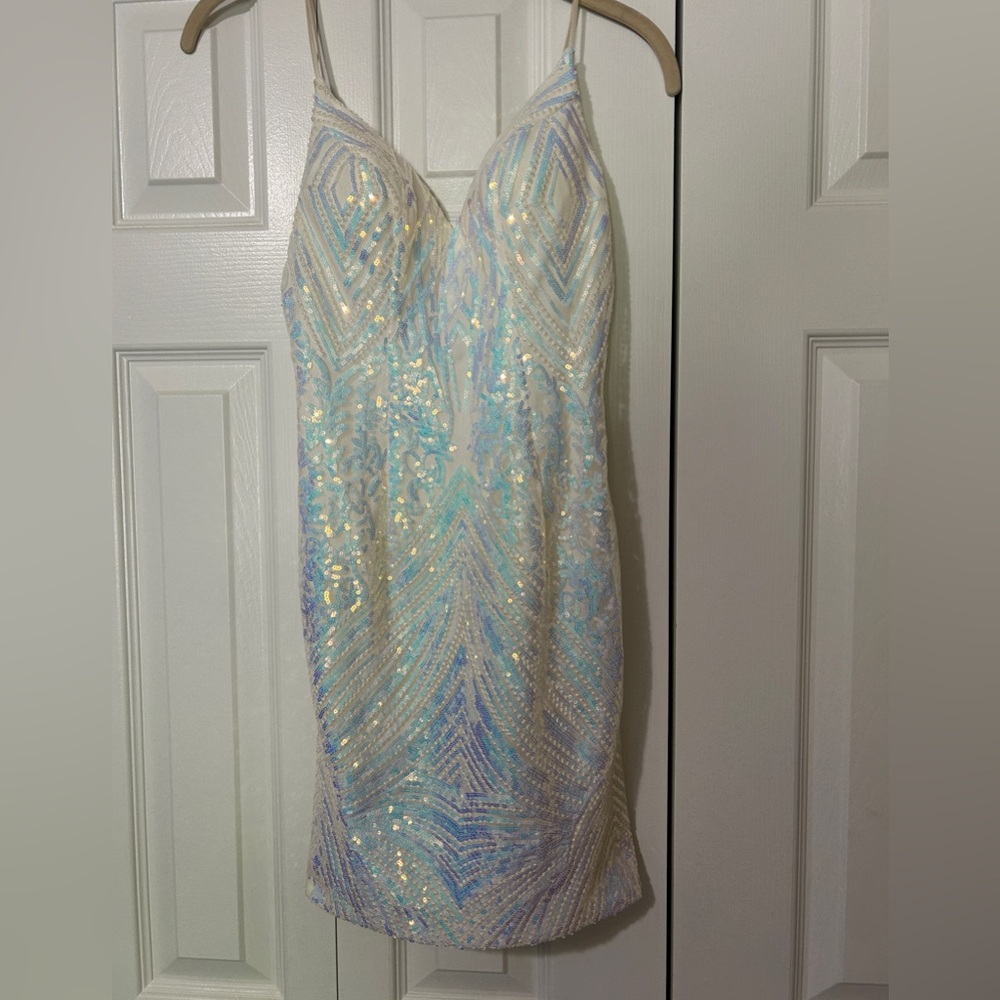 Sparkling iridescent Dress